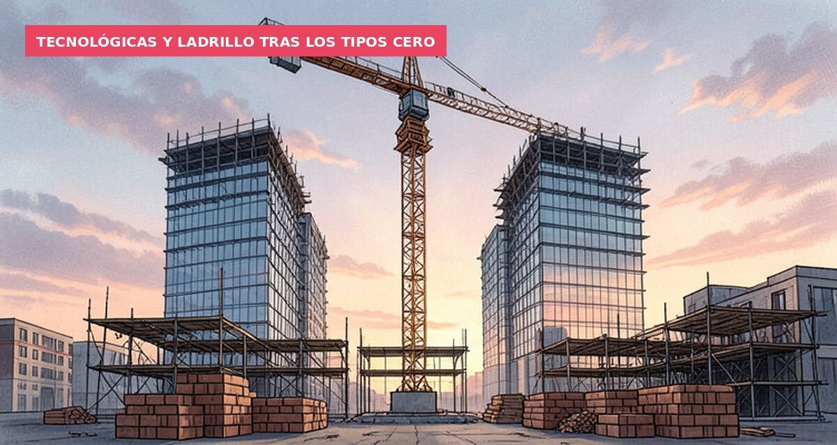 Tecnológicas y ladrillo tras los tipos cero