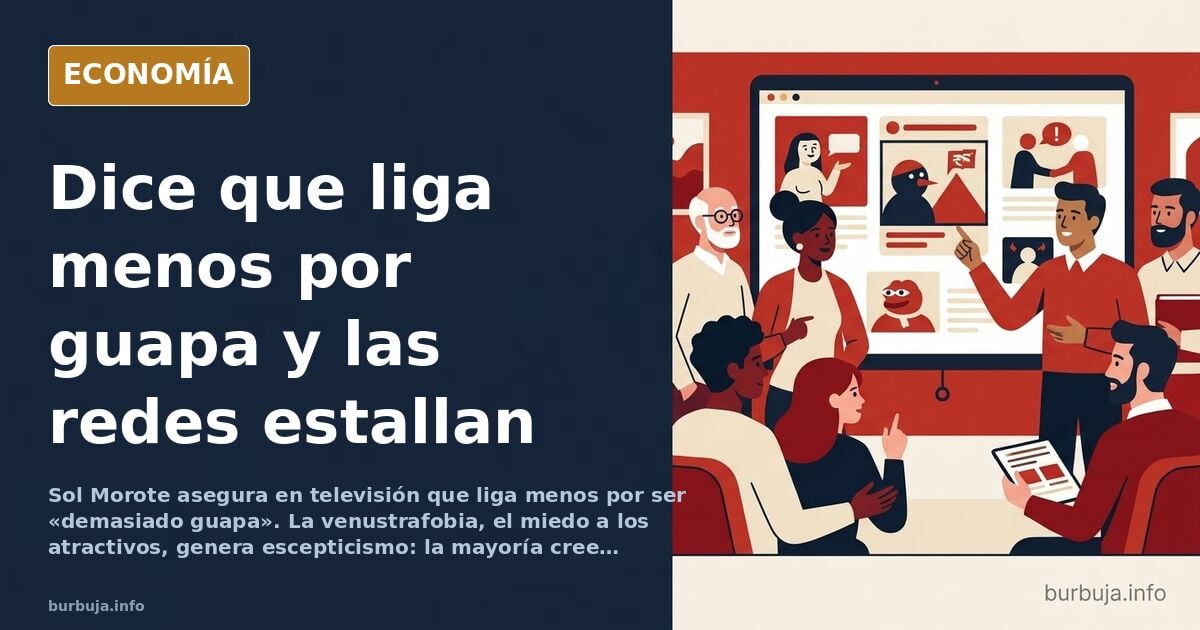 Ilustración editorial de una mujer joven frente a un espejo, con un aura dorada que simboliza la percepción de la belleza y l