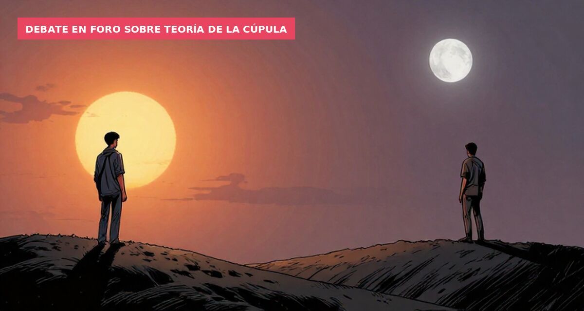 Debate en foro sobre teoría de la cúpula