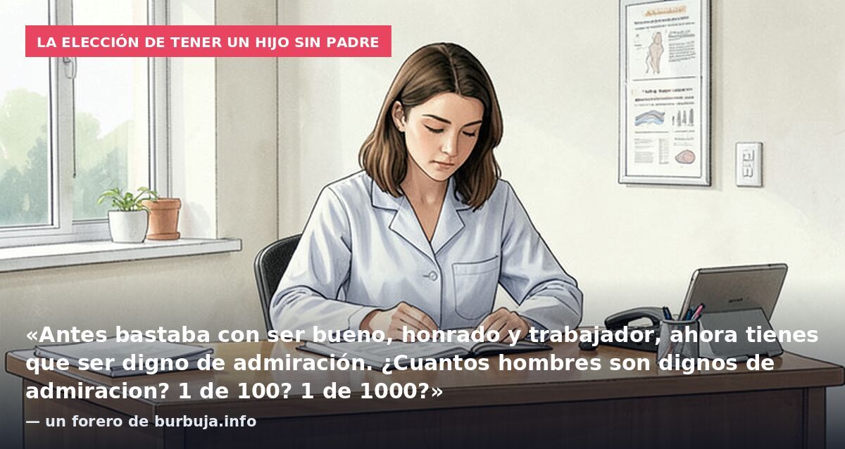 Busco un hombre al que admirar para formar familia, ¿existe?