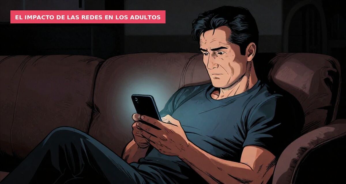El impacto de las redes en los adultos