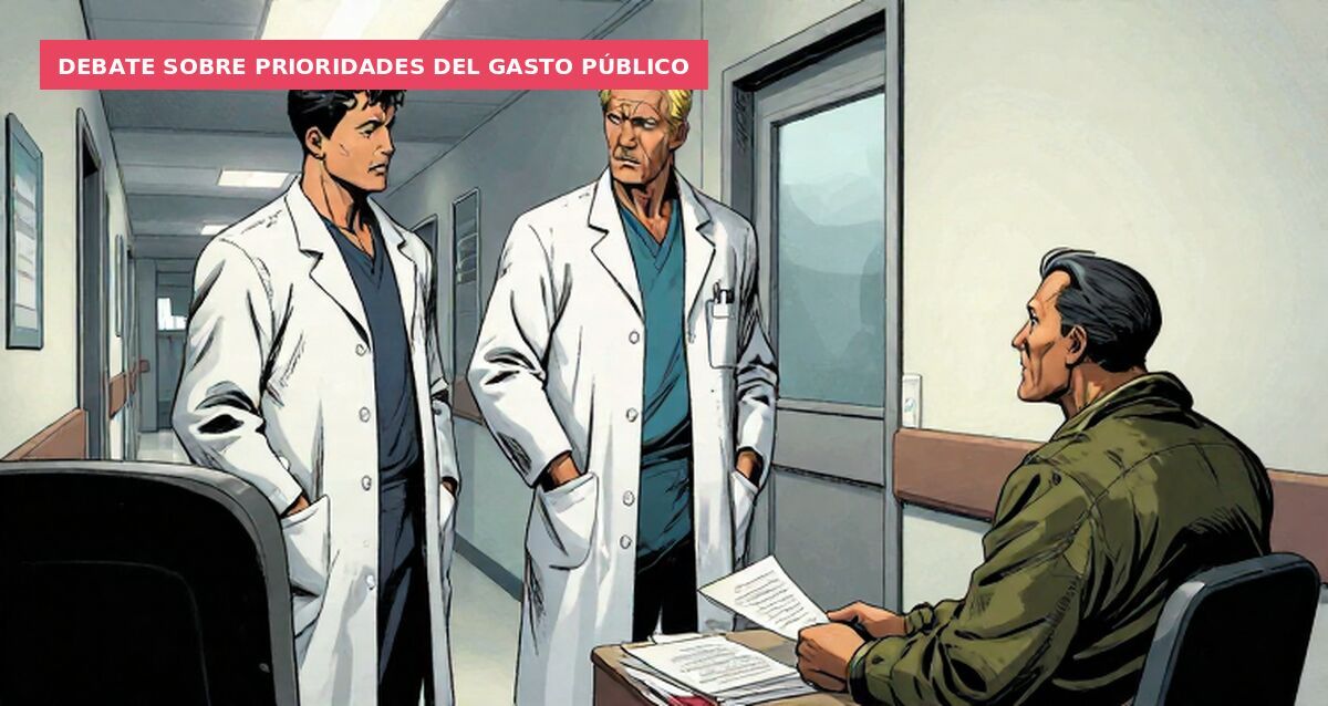 Debate sobre prioridades del gasto público