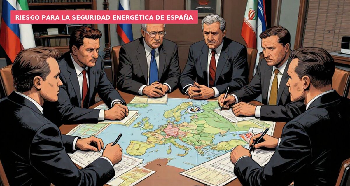 Riesgo para la seguridad energética de España