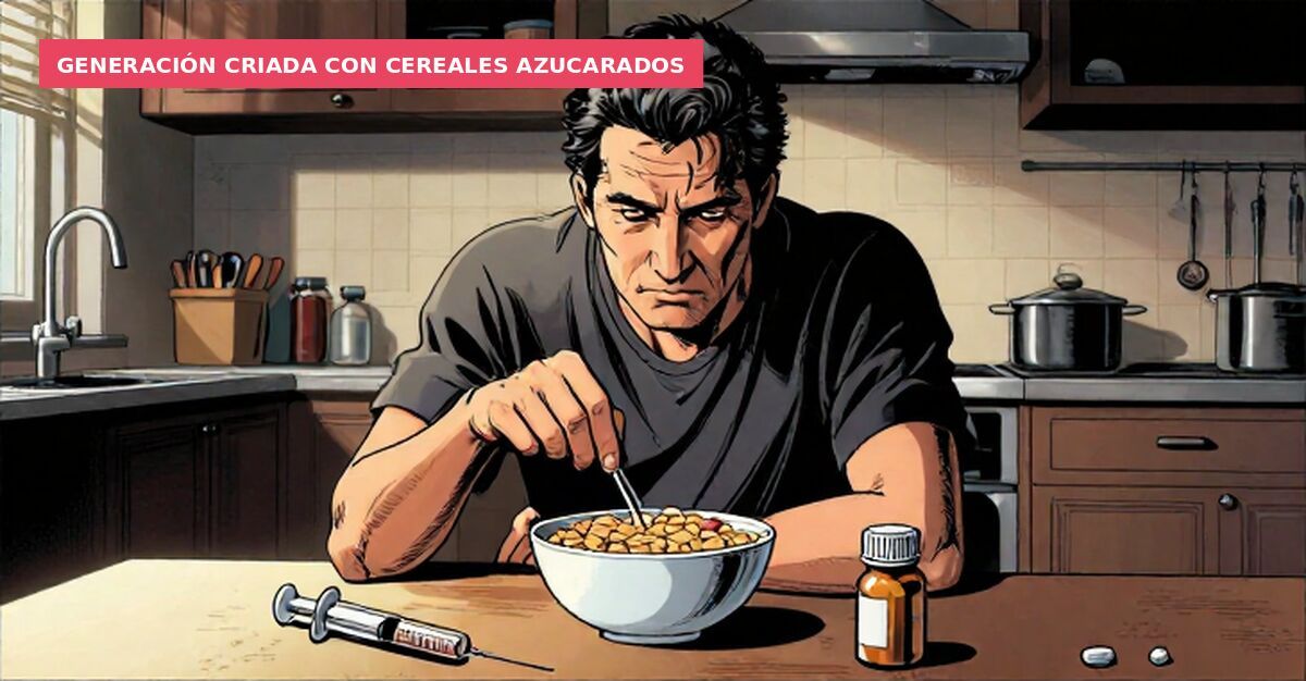Generación criada con cereales azucarados