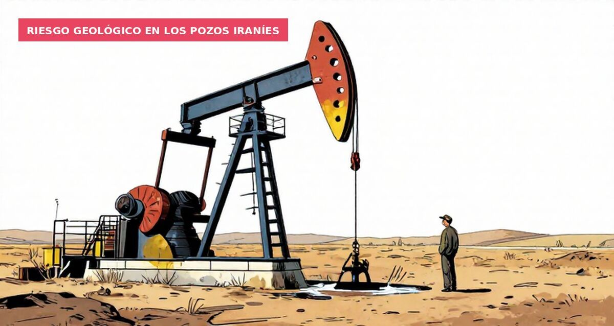 Riesgo geológico en los pozos iraníes