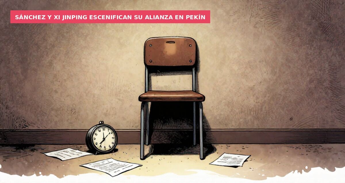 Sánchez y Xi Jinping escenifican su alianza en Pekín