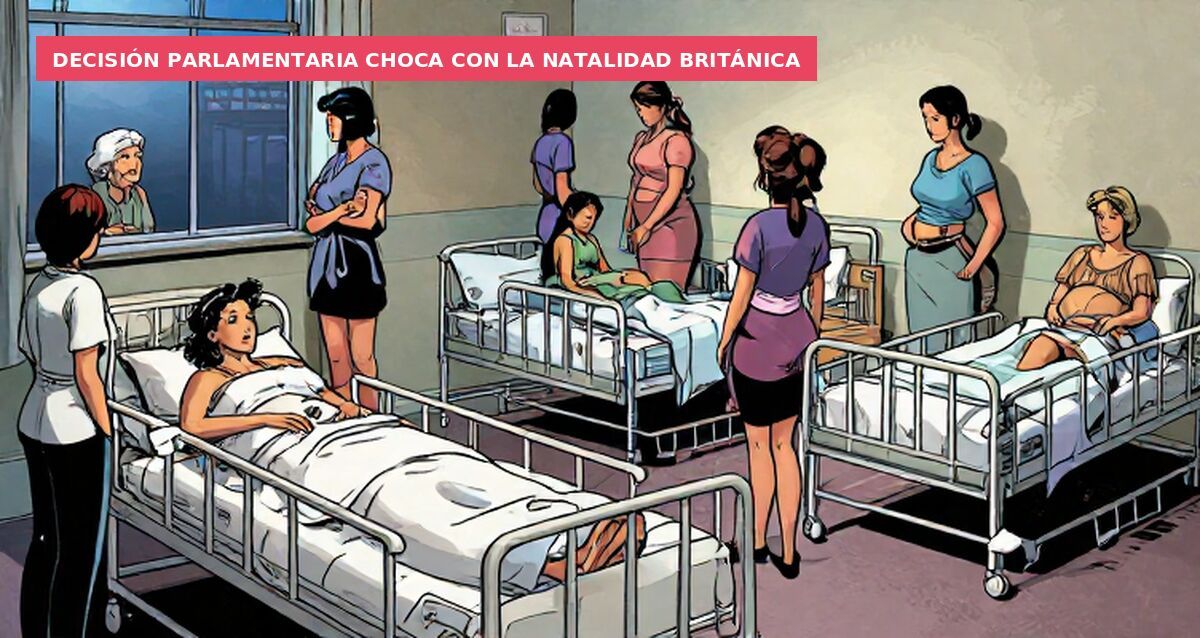 Decisión parlamentaria choca con la natalidad británica
