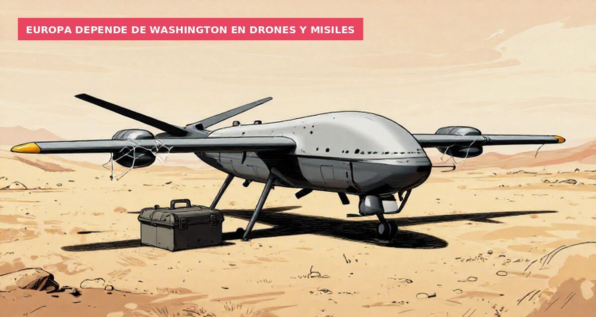 Europa depende de Washington en drones y misiles