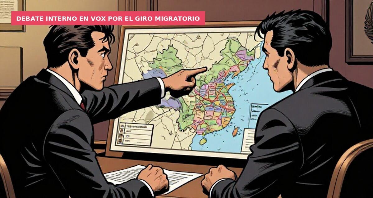 Debate interno en Vox por el giro migratorio