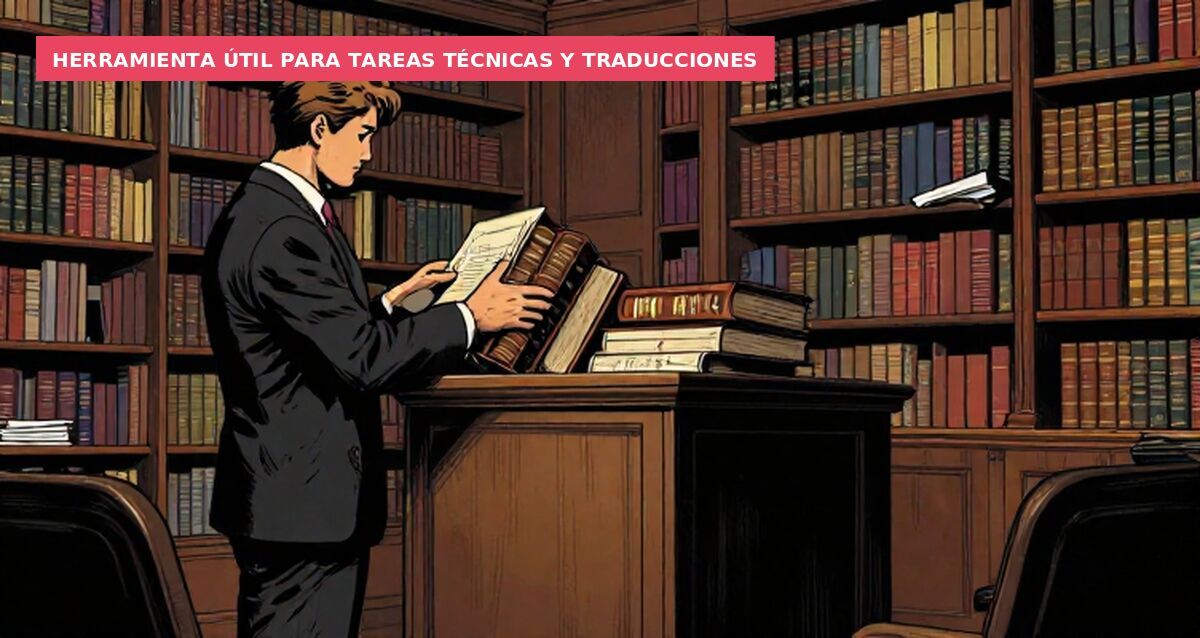 Herramienta útil para tareas técnicas y traducciones