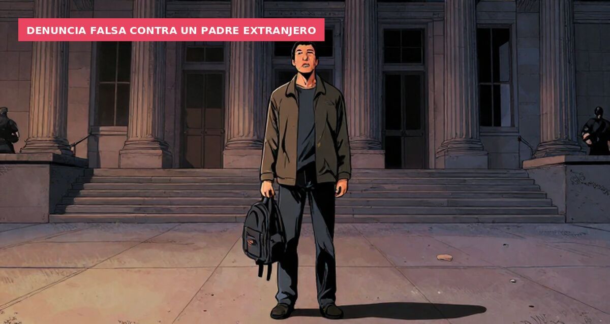 Denuncia falsa contra un padre extranjero