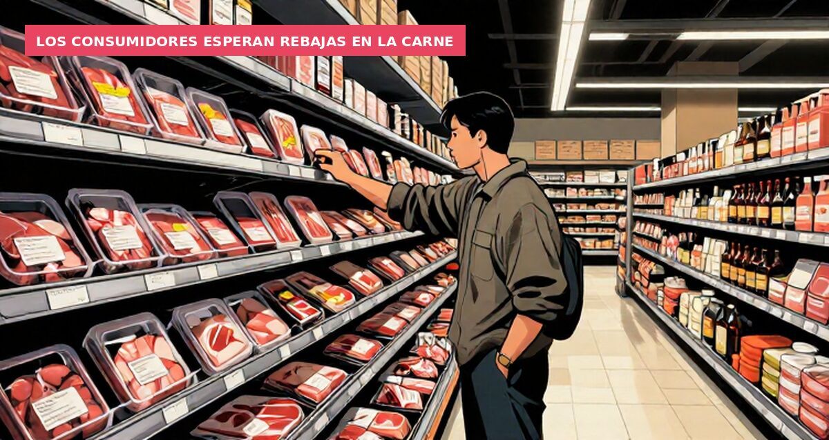Los consumidores esperan rebajas en la carne