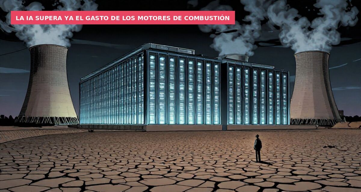 La IA supera ya el gasto de los motores de combustión