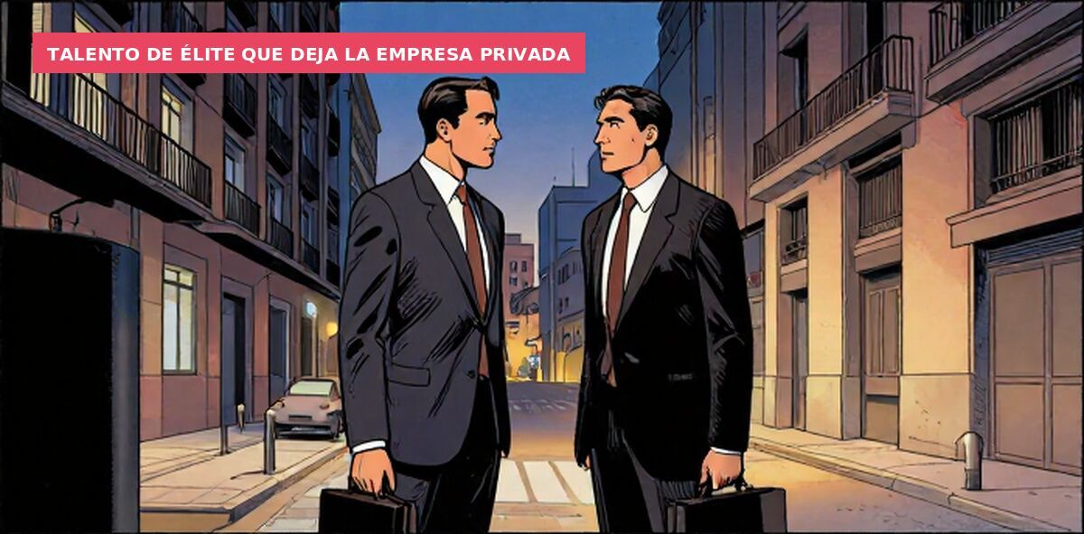 Talento de élite que deja la empresa privada