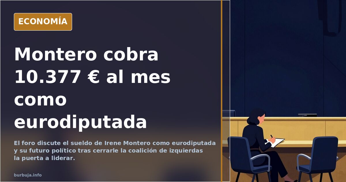 Ilustración editorial de una figura femenina de espaldas ante un atril vacío y un edificio institucional, en tonos azul marin