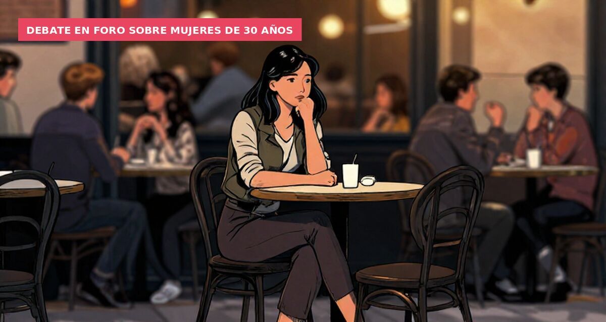 Debate en foro sobre mujeres de 30 años
