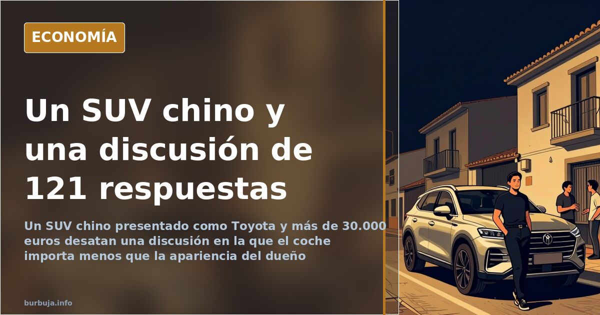 Un SUV chino vendido como Toyota y una guerra de comentarios