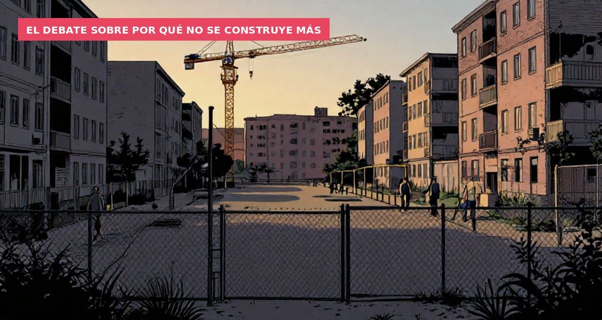 El debate sobre por qué no se construye más