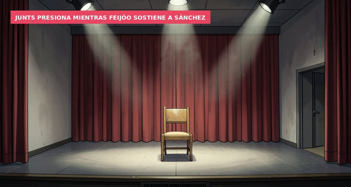 Junts presiona mientras Feijóo sostiene a Sánchez