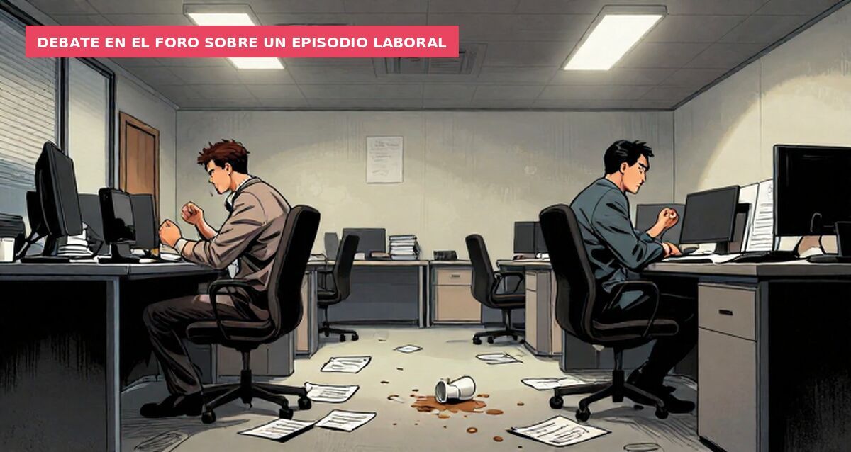 Debate en el foro sobre un episodio laboral