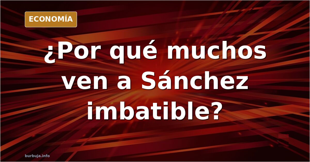 Ilustración editorial de un político español en un atril con fondo de papeletas y urnas, simbolizando la intuición de que vol