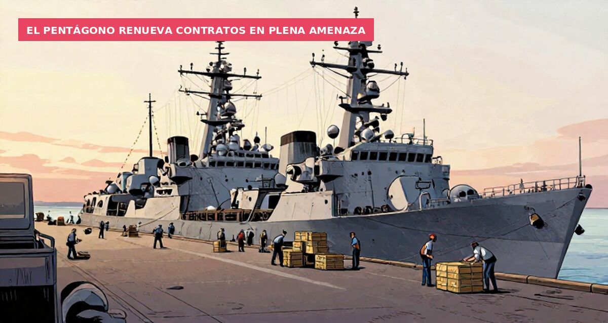 El Pentágono renueva contratos en plena amenaza