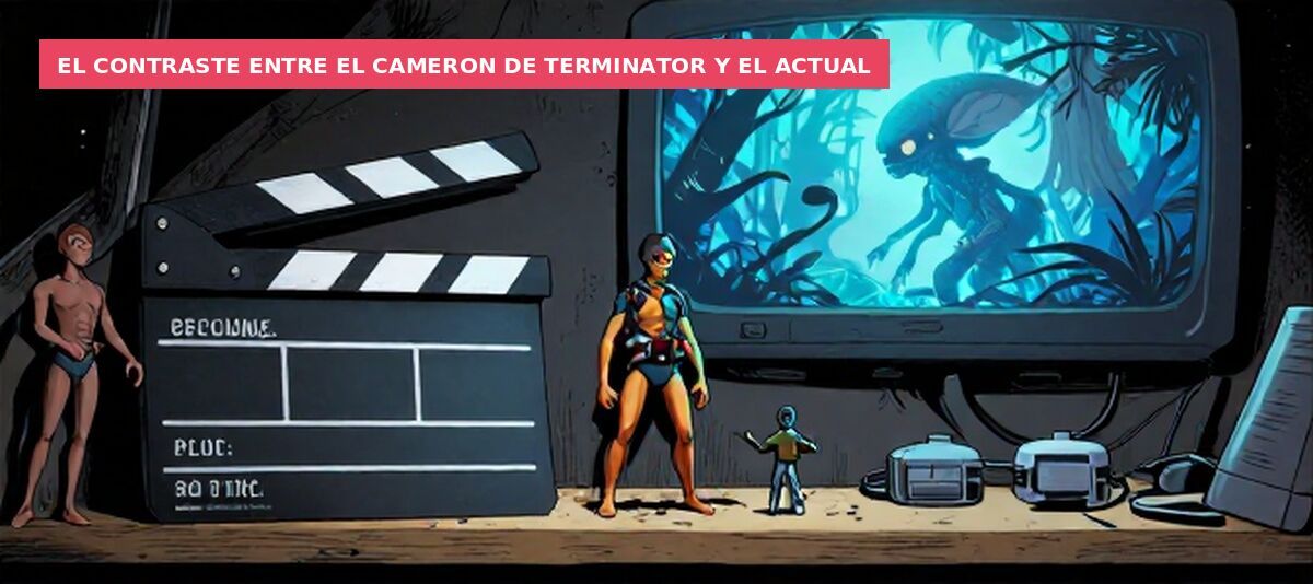 El contraste entre el Cameron de Terminator y el actual