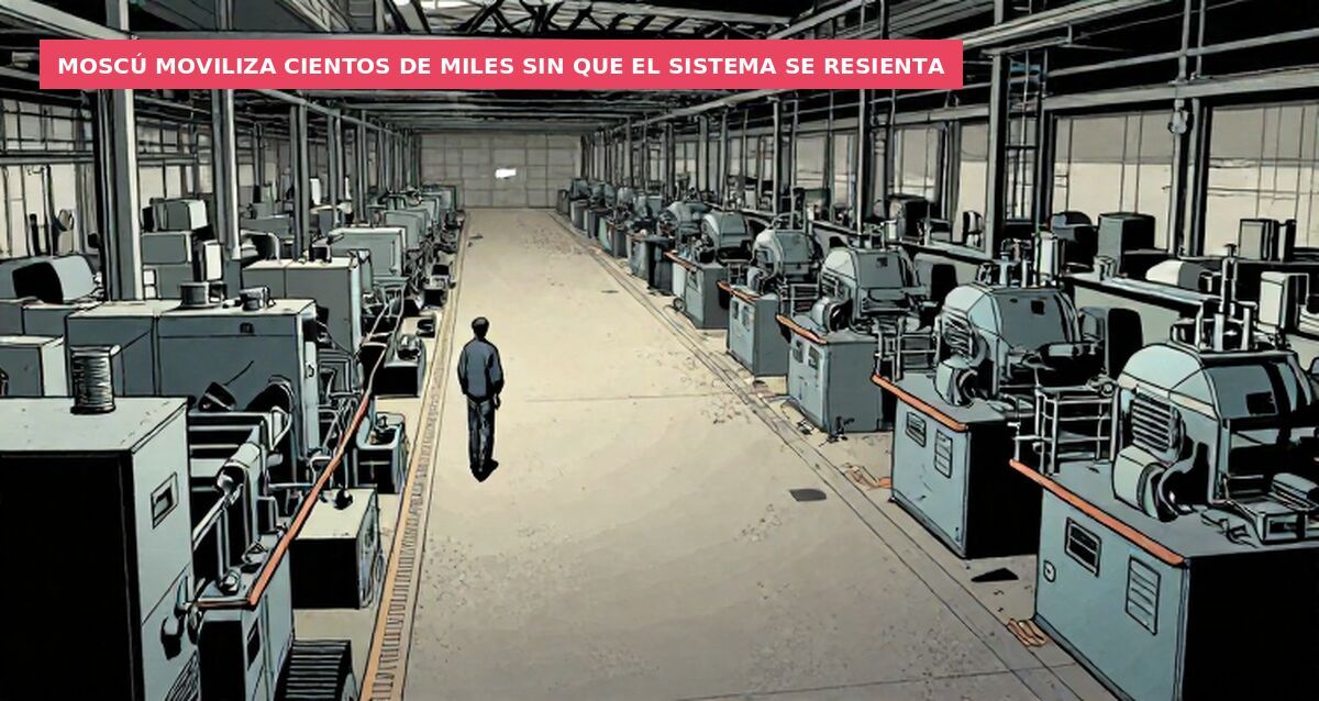 Moscú moviliza cientos de miles sin que el sistema se resienta