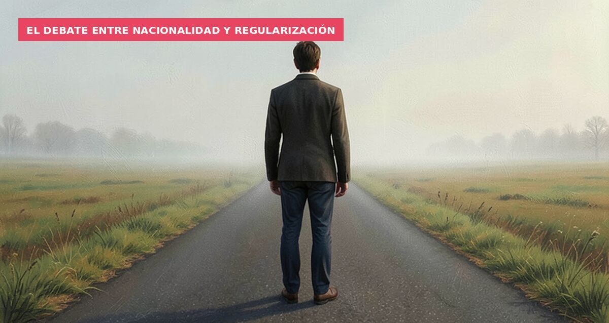 El debate entre nacionalidad y regularización