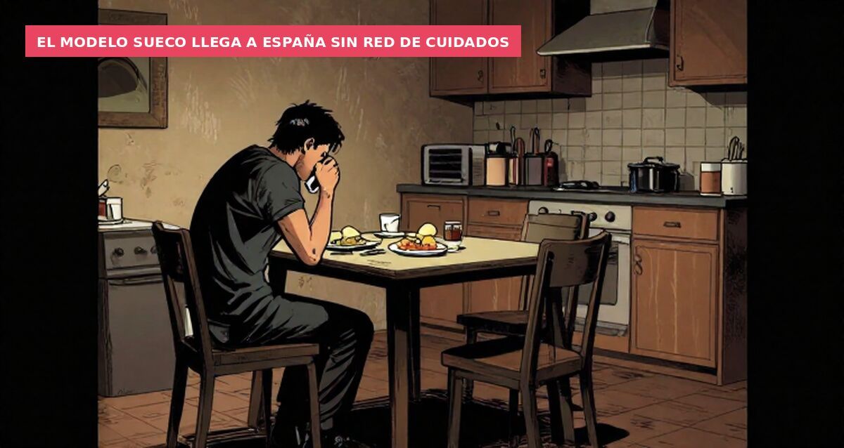 El modelo sueco llega a España sin red de cuidados