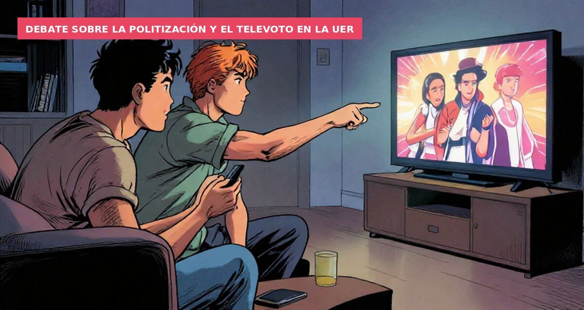 Debate sobre la politización y el televoto en la UER