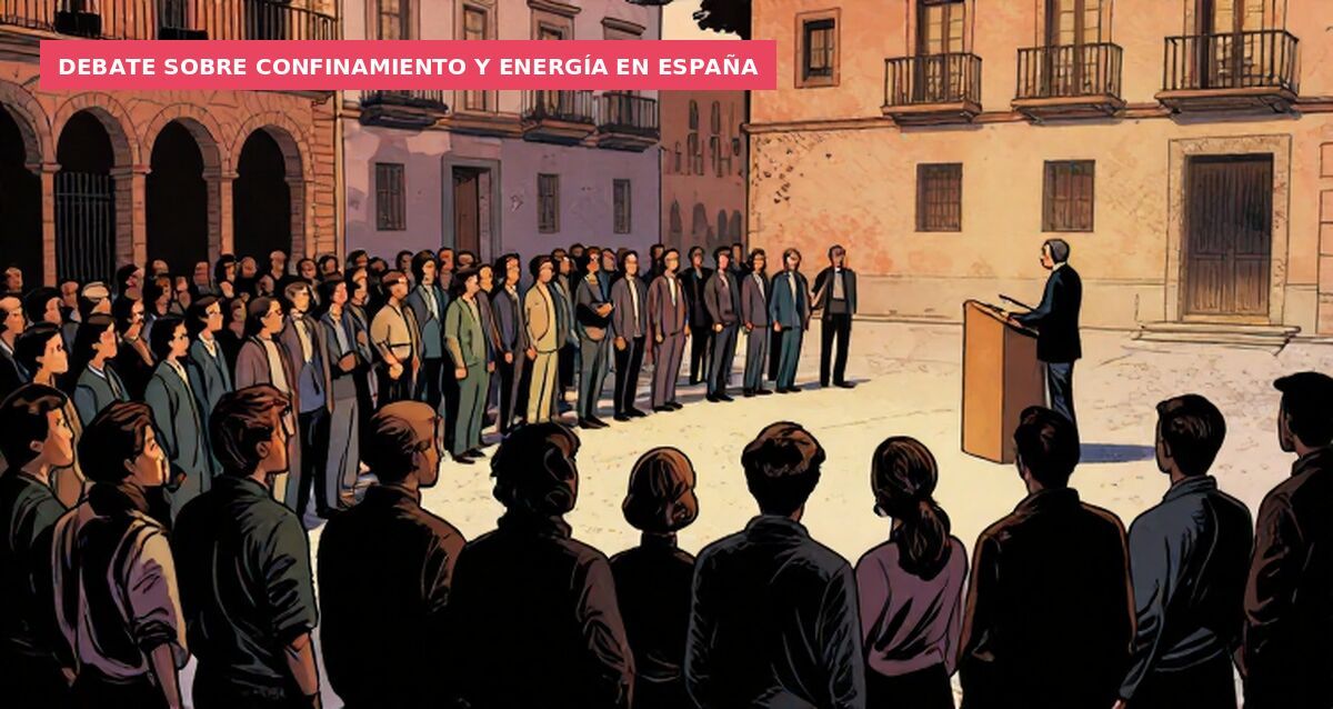 Debate sobre confinamiento y energía en España