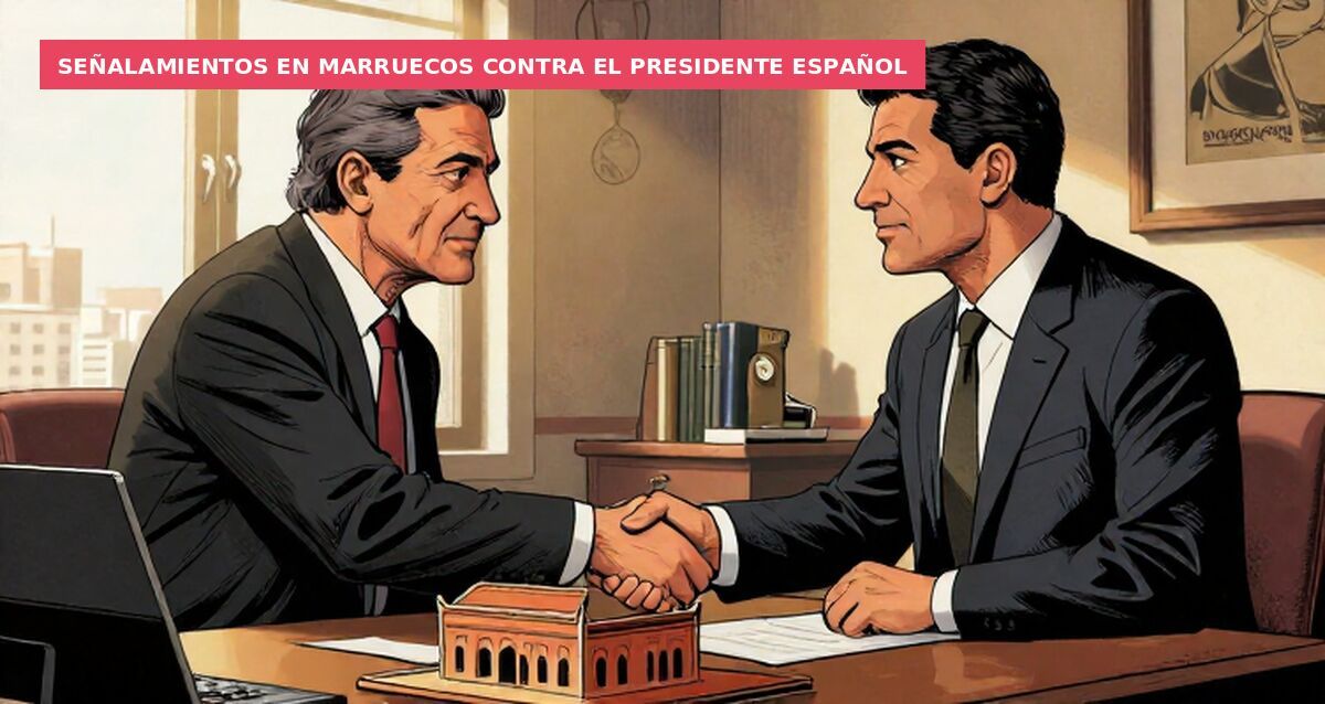 Señalamientos en Marruecos contra el presidente español