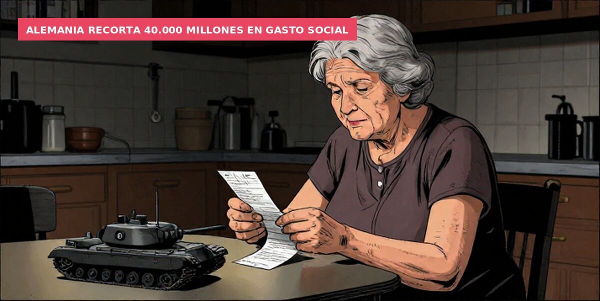 Alemania recorta 40.000 millones en gasto social
