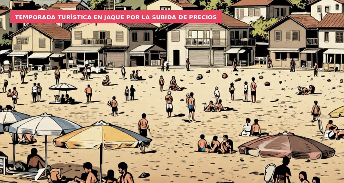 Temporada turística en jaque por la subida de precios
