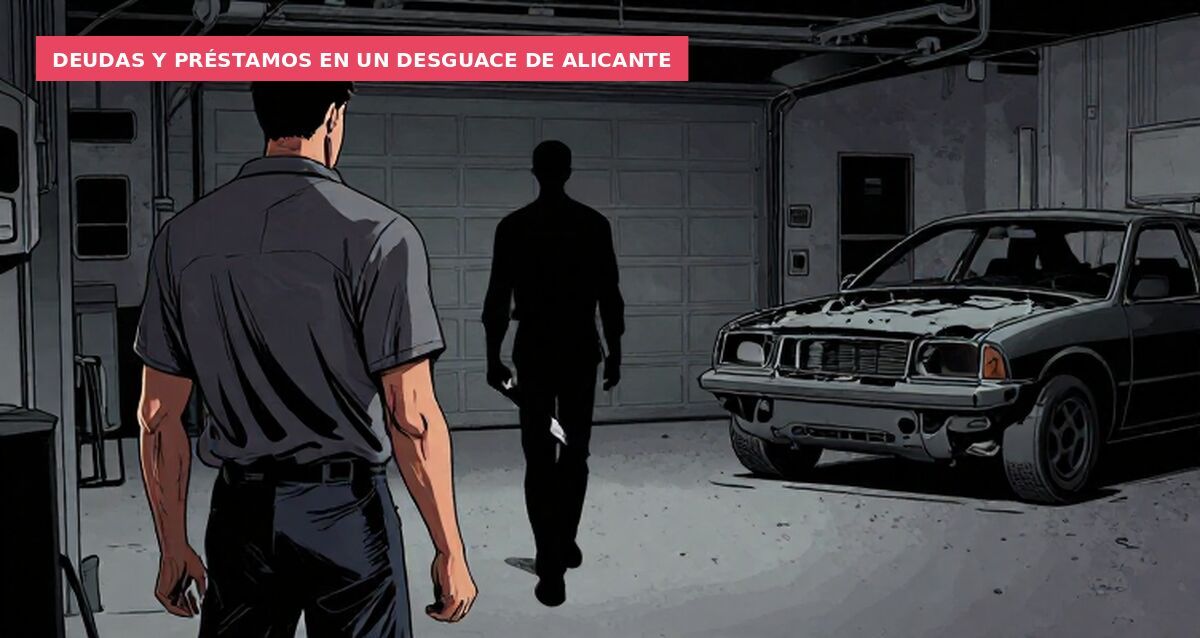 Deudas y préstamos en un desguace de Alicante