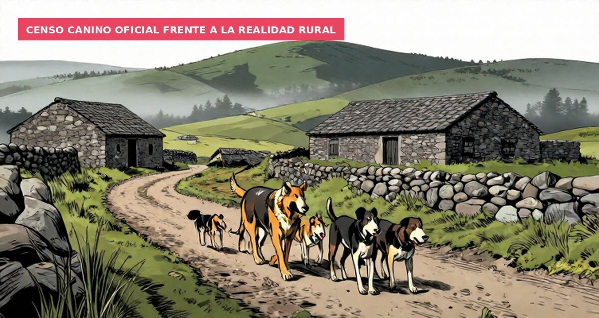 Censo canino oficial frente a la realidad rural