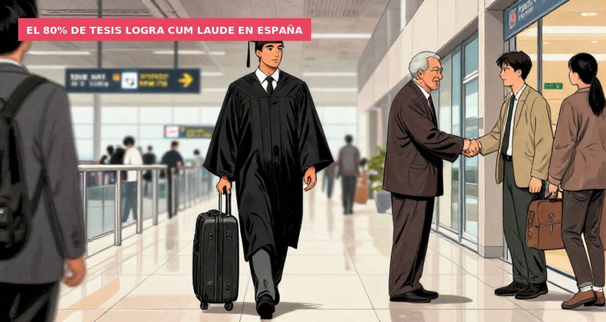 El 80% de tesis logra cum laude en España