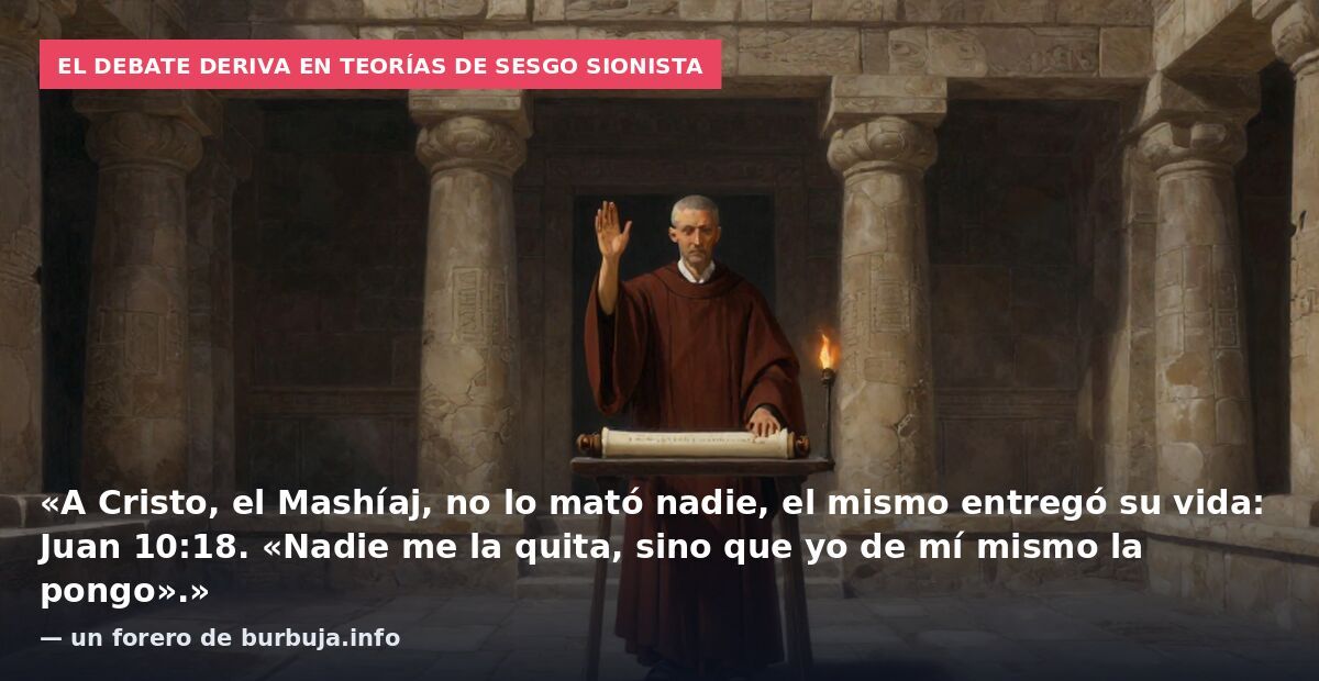 Pregunto a la IA por la responsabilidad de la ejecución de Jesús, si fue alubia o romana, y me dice...lo pongo abajo.