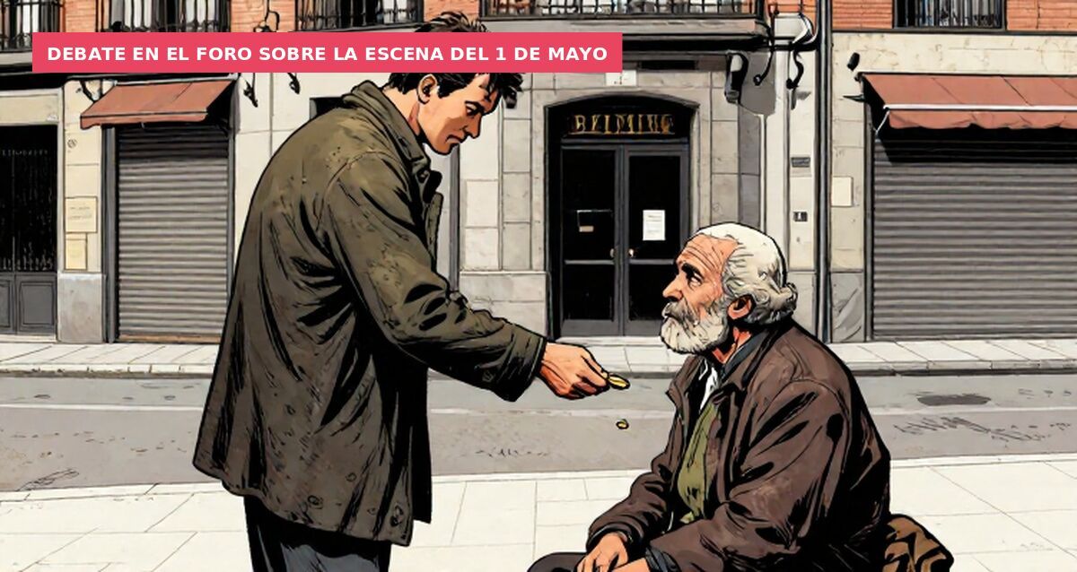 Debate en el foro sobre la escena del 1 de mayo