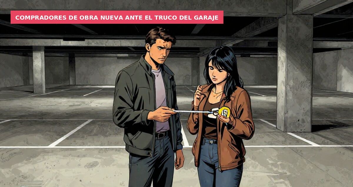 Compradores de obra nueva ante el truco del garaje