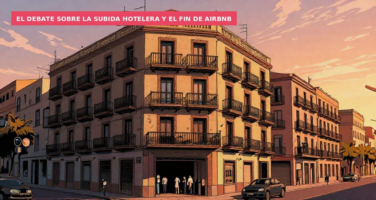 El debate sobre la subida hotelera y el fin de Airbnb