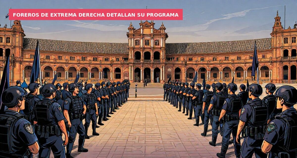 Foreros de extrema derecha detallan su programa