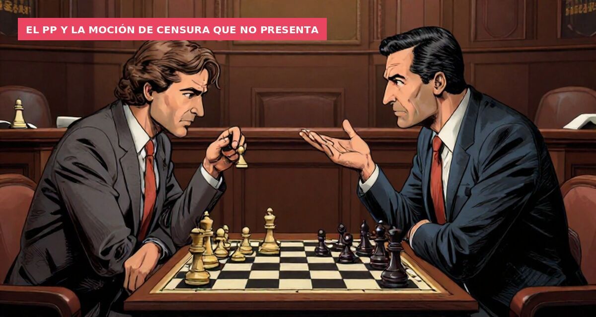 El PP y la moción de censura que no presenta