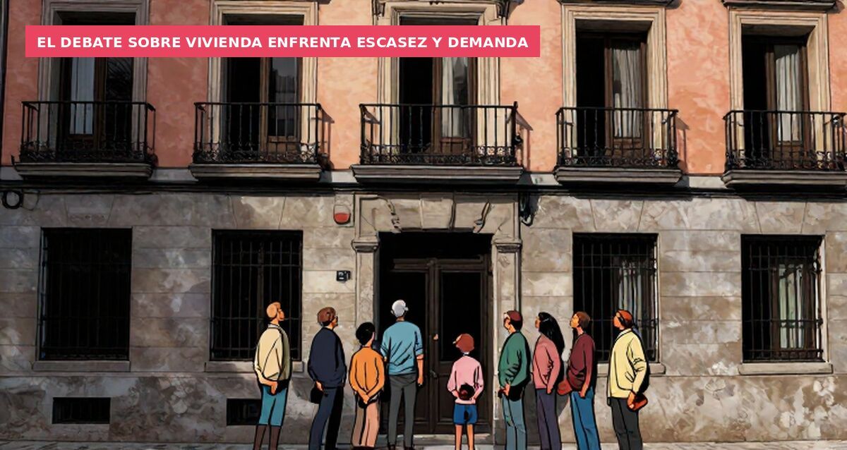 El debate sobre vivienda enfrenta escasez y demanda