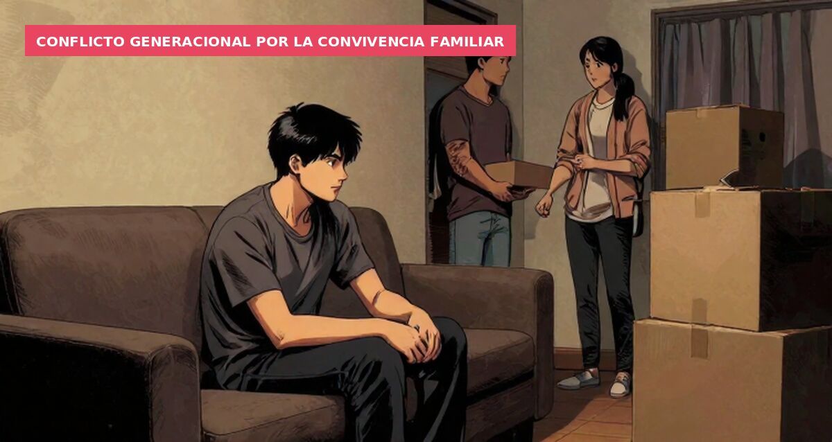 Conflicto generacional por la convivencia familiar