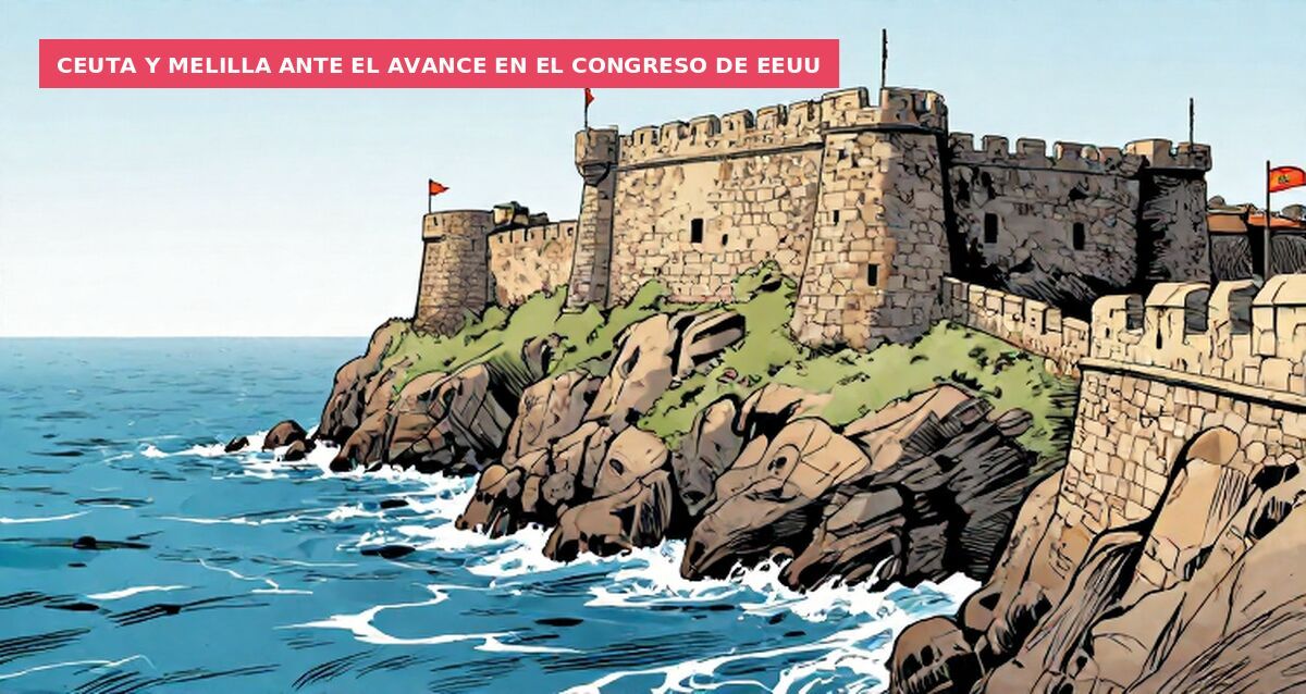 Ceuta y Melilla ante el avance en el Congreso de EEUU