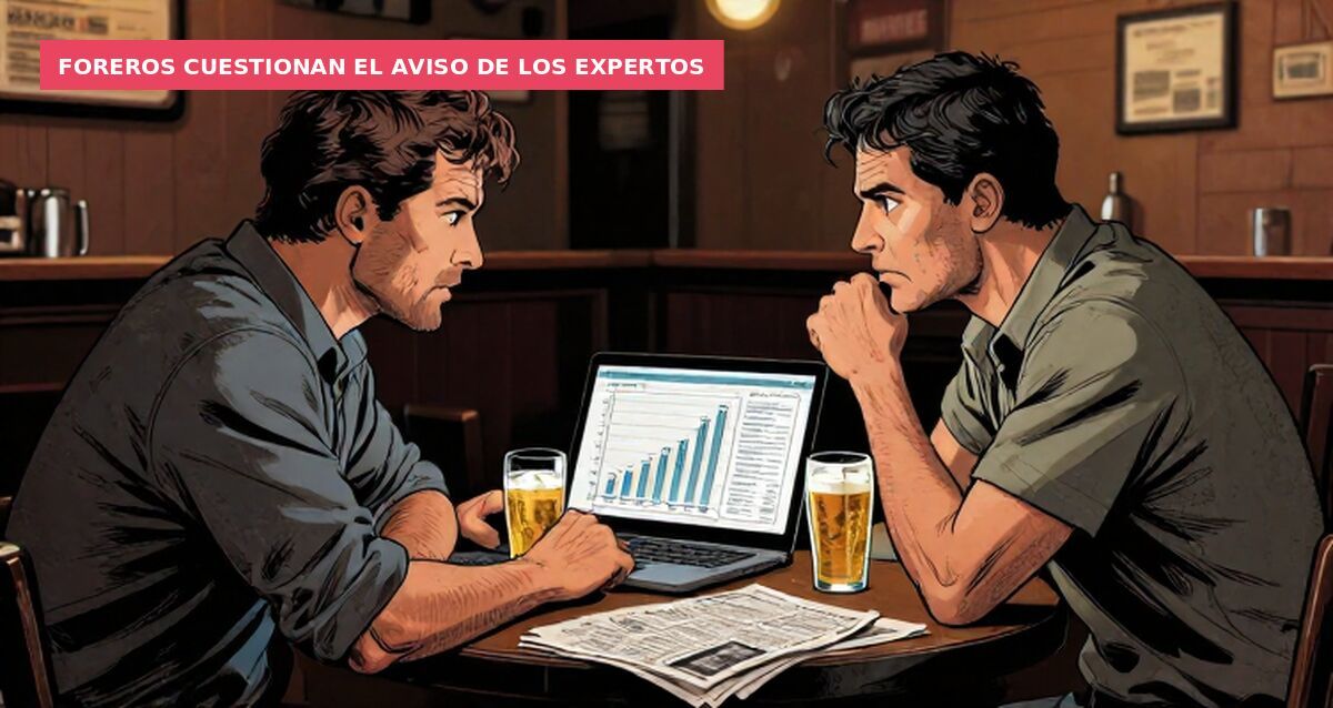 Foreros cuestionan el aviso de los expertos