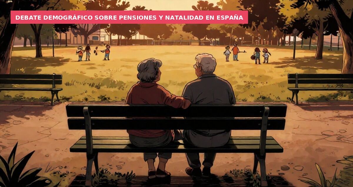 Debate demográfico sobre pensiones y natalidad en España