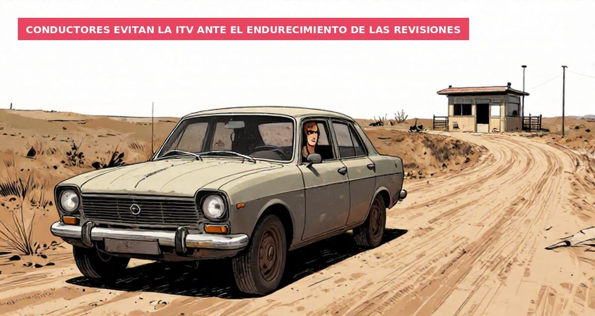 Conductores evitan la ITV ante el endurecimiento de las revisiones